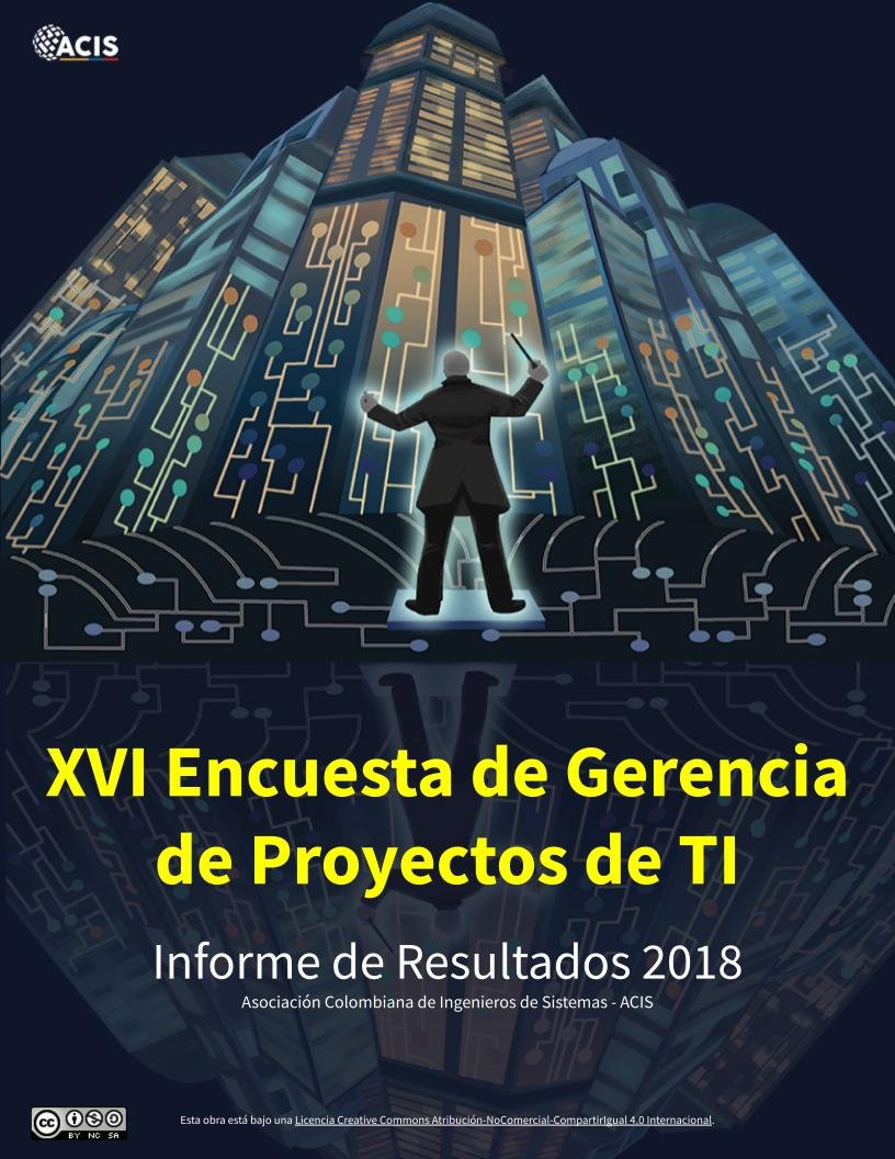 Carátula Encuesta de Proyectos TIC 2018